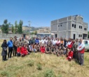 مانور بزرگ اطفاء حریق در روستای «اجن سنگرلی» کلاله برگزار شد
