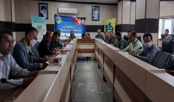 جلسه کارگروه اطفا حریق استان در محل یگان حفاظت اداره کل برگزار شد