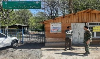 بازدید فرمانده یگان حفاظت  منابع طبیعی و آبخیزداری گلستان از کشیک های نوروزی