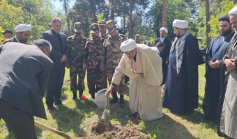 پیوستن  حوزه علمیه  برادران و خواهران گرگان به پویش سرو ایران همزمان با سالروز میلاد رهبر معظم انقلاب