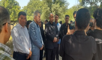 بازدید رئیس کل دادگستری و مدیرکل منابع طبیعی گلستان از آخرین وضعیت پارک جنگلی قرق