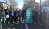گزارش تصویری/حضور مدیرکل منابع طبیعی و آبخیزداری گلستان و کارکنان ستادی و ادارات شهرستان ها در راهپیمایی 22 بهمن