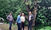 بازدید رییس اداره و فرمانده یگان حفاظت منابع طبیعی و آبخیزداری علی آبادکتول از پارک جنگلی کبودوال
