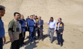 بازدید نماینده مردم شرق گلستان در مجلس شورای اسلامی از نحوه عملکرد سازه های آبخیزداری در حوضه کال آجی کلاله