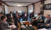دیدار فرماندار وشهردار آزادشهر با مدیرکل منابع طبیعی و آبخیزداری گلستان