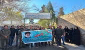 گزارش تصویری حضور همکاران شهرستان در بزرگداشت حماسه 9 دی ماه