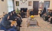 گزارش تصویری بازدید از خانواده جنگلبان مرحوم میثم تیموری