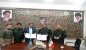 تفاهم نامه منابع طبیعی و آبخیزداری و سپاه پاسداران آزادشهر منعقد شد