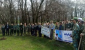 پویش درختکاری اقشار مختلف بسیجیان و گروه های جهادی در شهرستان آزادشهر برگزار شد