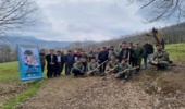 کاشت بیش از ۱۰۰۰ اصله نهال در عرصه ملی روستای محمد آباد به مناسبت روز درختکاری و درخت داری