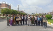 حضور سرپرست منابع طبیعی آزادشهر به همراه همکاران در راهپیمایی باشکوه روز قدس