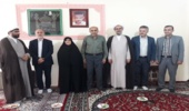 دیدار رئیس اداره منابع طبیعی و آبخیزداری بندرگز با خانواده شهدا