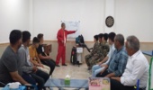 برگزاری کارگاه آموزشی کار با ادوات اطفای حریق در روستای قزلجه آزادشهر