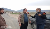 ضبط برنامه رادیویی صدای آبادی در روستای سندیکا بخش مرکزی شهرستان گالیکش 