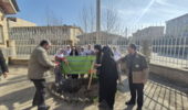 کاشت نهال فجر سبز آزادی توسط کودکان آزادشهری