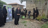 سبز شدن منزل شهید لک‌زایی؛ برگزاری باشکوه پویش «نهال امید» با حضور فرماندار و مسئولان شهرستان آق قلا