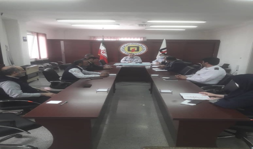 جلسه کارگروه اطفای حریق در فرمانداری گرگان برگزار شد