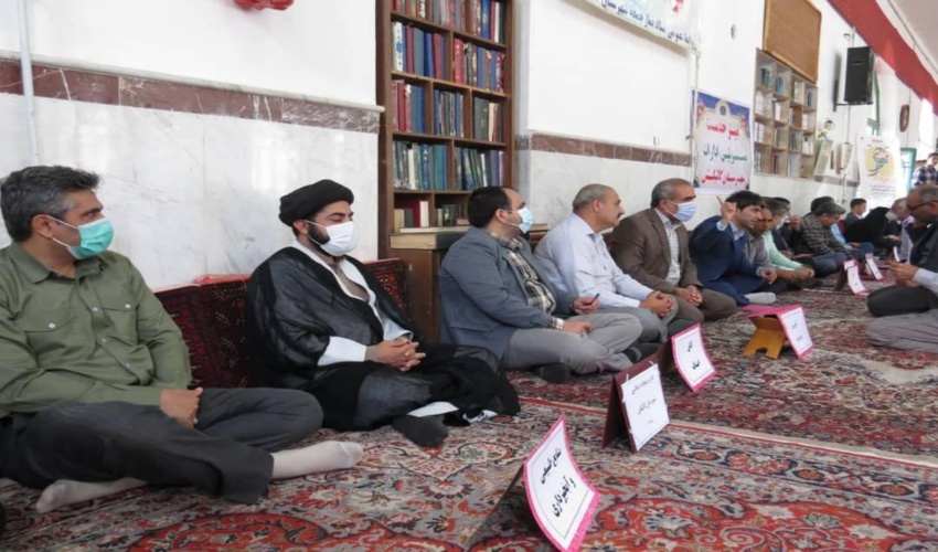 برنامه میز خدمت مسئولان در مصلی نماز جمعه گالیکش