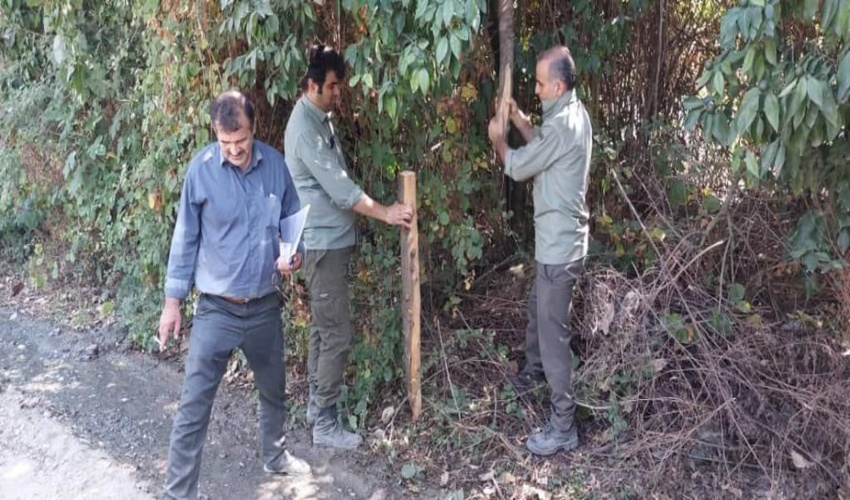 3600 متر مربع از عرصه ملی شهرستان بندرگز خلع ید شد 