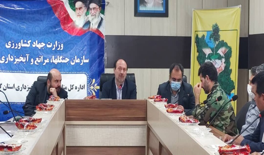 جلسه شورای حفاظت و برنامه ریزی با حضور روسای ستادی و شهرستانی برگزار شد