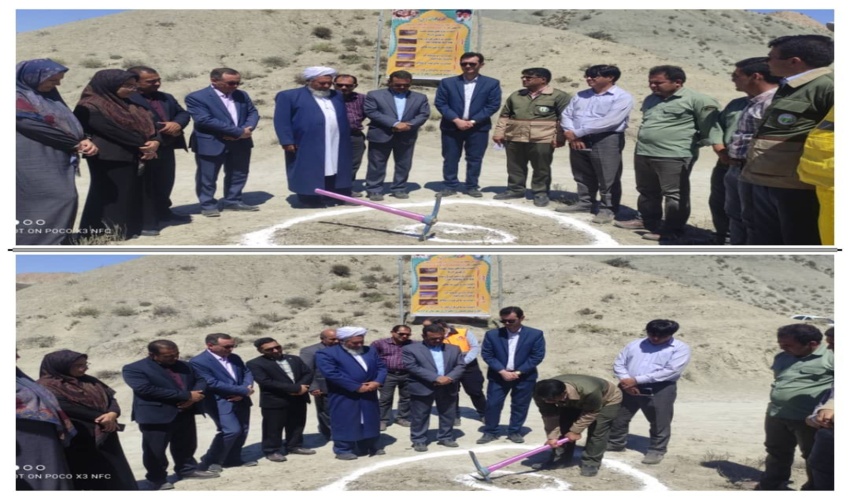 افتتاحیه و کلنگ زنی متمرکز پروژه های آبخیزداری در شهرستان مراوه تپه