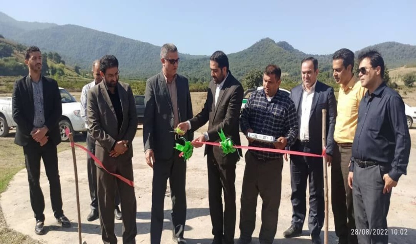 افتتاح و کلنگ زنی متمرکز پروژه لایروبی مخزن خاکی کنترل سیل و رسوب روستای فاضل اباد