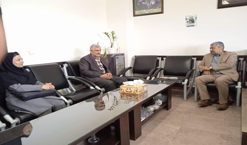 نشست مشترک قضایی اداره منابع طبیعی و آبخیزداری شهرستان رامیان با دادستان عمومی و انقلاب اسلامی 