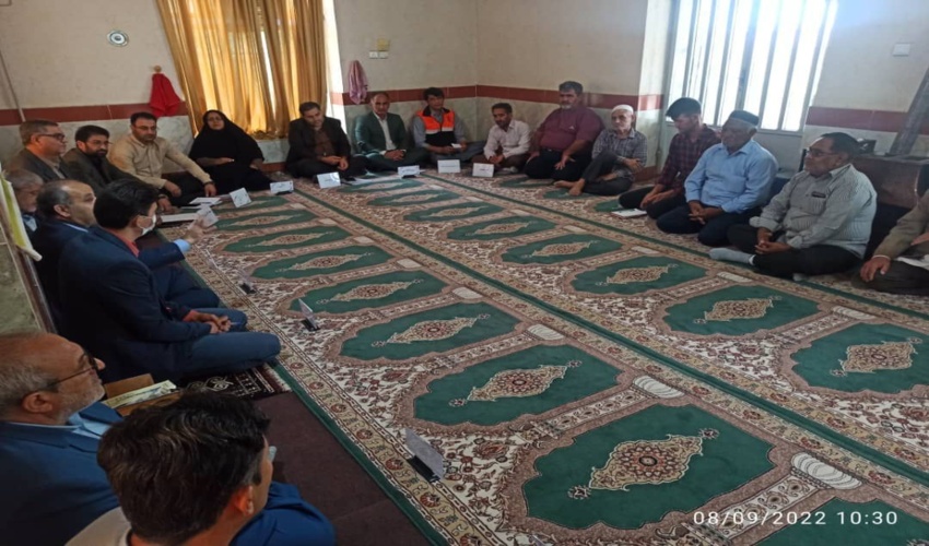 برپایی میز خدمت شهرستان آزادشهر روستای ممی آقچلی 