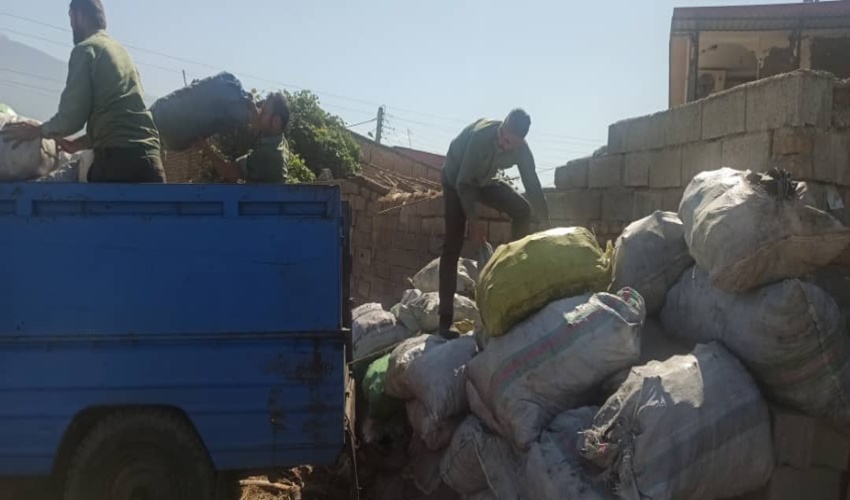 شناسایی و توقیف یک باب کوره غیرمجاز و کشف یک تن ذغال تهیه شده از چوب آلات جنگلی در شهرستان علی آباد کتول
