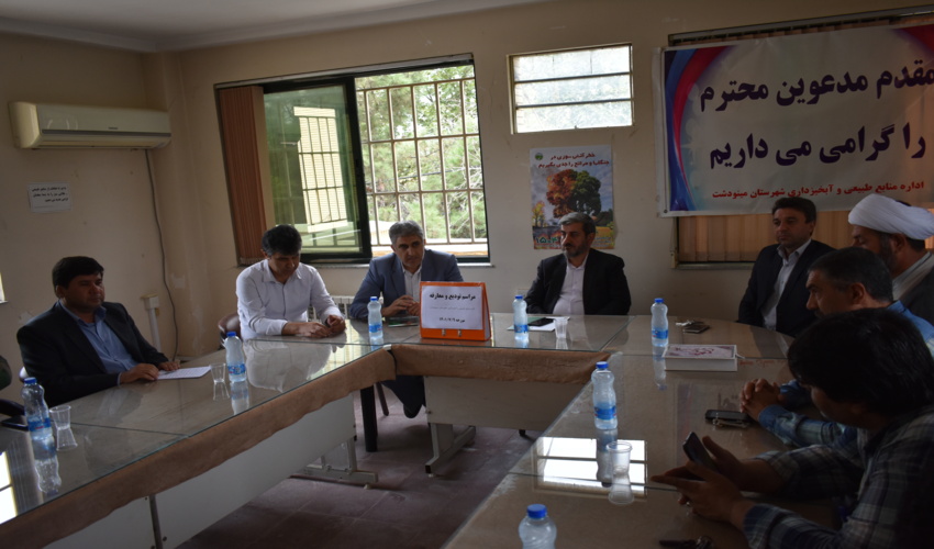 آئین تودیع و معارفه رییس اداره منابع طبیعی و آبخیزداری شهرستان مینودشت