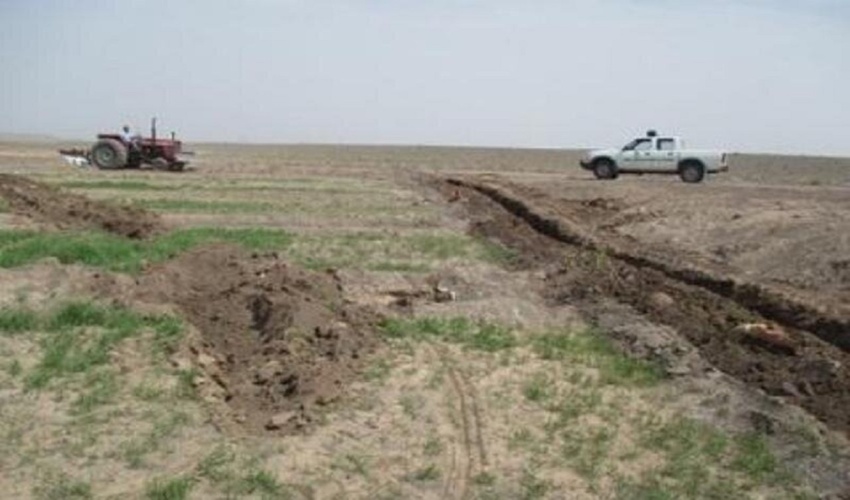 خلع ید ۶۲ هزار متر مربع از عرصه های ملی در آق قلا