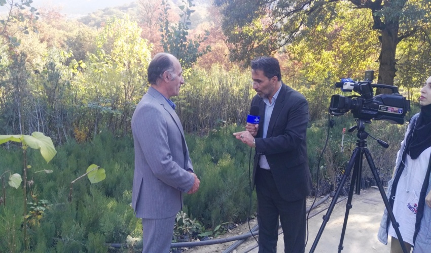 حضور نماینده وزارت جهاد کشاورزی در گلستان به جهت ارزیابی نمونه های بخش منابع طبیعی در جشنواره نمونه های کشاورزی  کشور