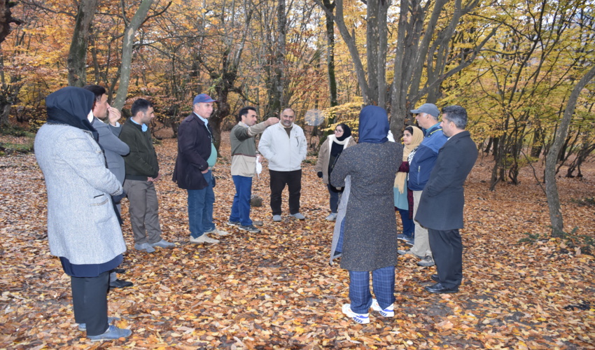 گزارش تصویری/نشست علمی و بازدید میدانی از پروژه احیاء اکوسیستم النگدره گرگان