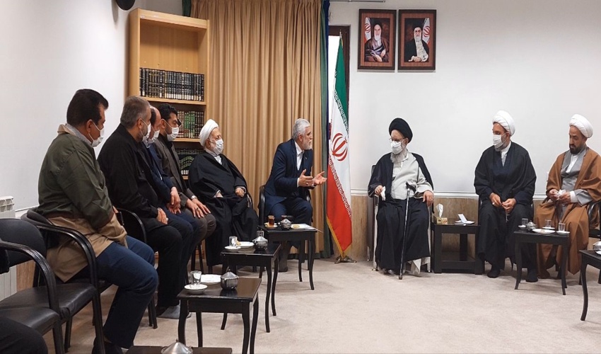 گزارش تصویری دیدار عضو مجلس خبرگان رهبری و مشاور رییس جمهور در امور روحانیون با نماینده ولی فقیه استان گلستان