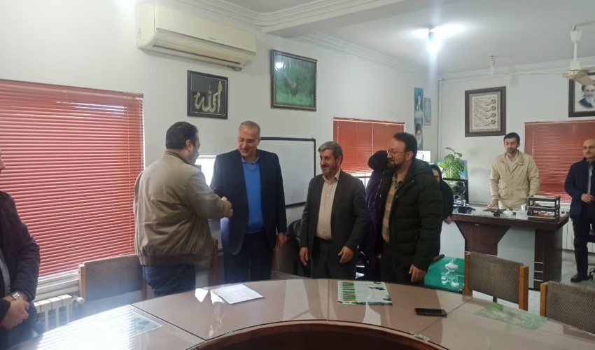 آیین تکریم و معارفه رییس شهرستان علی آباد کتول برگزار شد