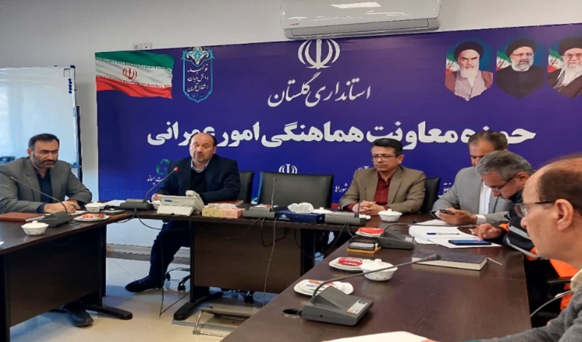 جلسه طرح مردمی یک میلیارد درخت در محل معاونت هماهنگی امور عمرانی استانداری برگزار شد