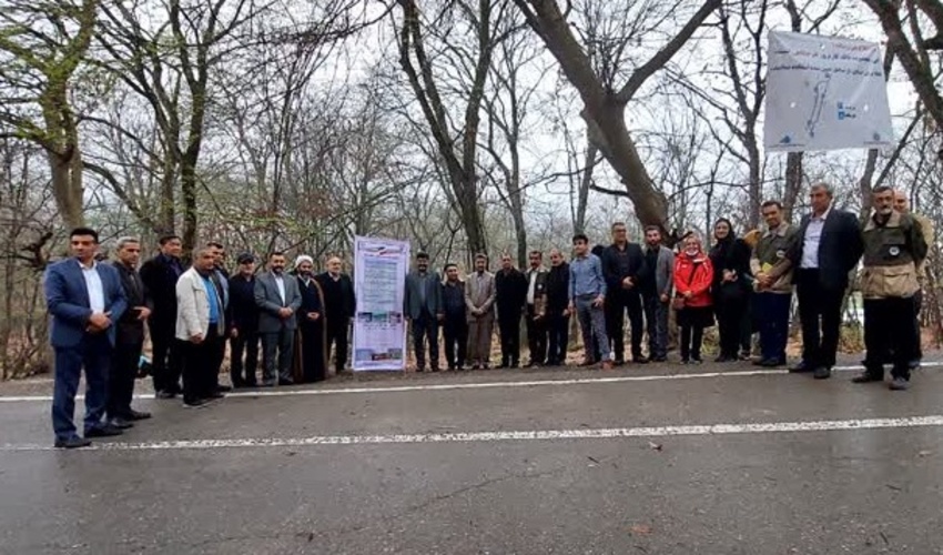 گزارش تصویری از بازدید فرماندار و شهردار از پروژه احیاء اکوسیستم النگدره
