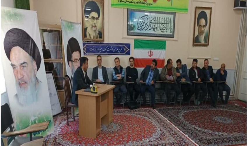 اجرای حکم رفع تصرف و عملیات فاروزنی به صورت هم زمان در مراوه تپه 