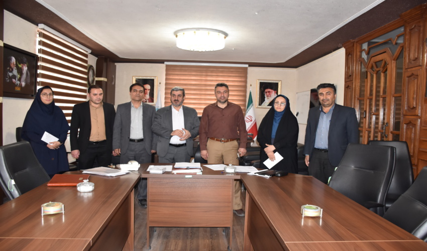 آئین تکریم و معارفه رئیس اداره امور مراتع و آموزش و ترویج و مشارکت های مردمی