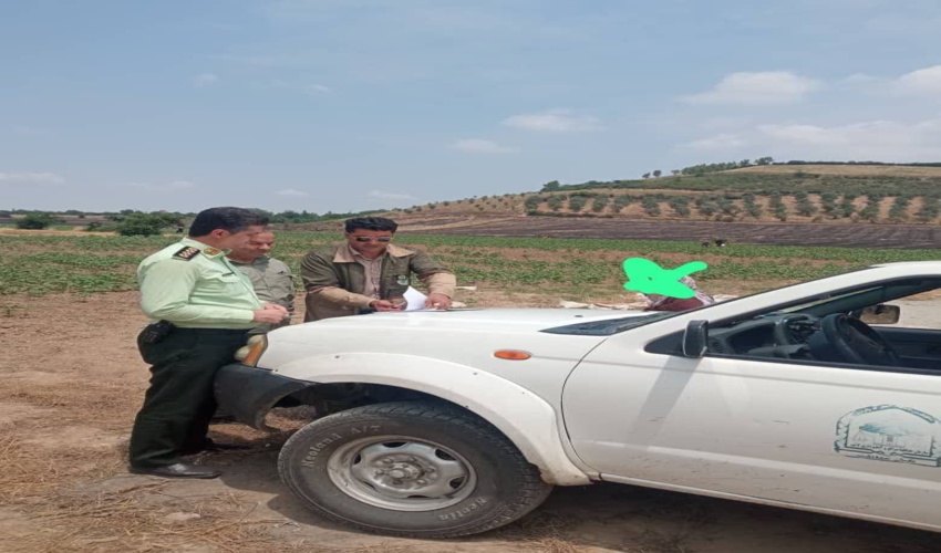 برخورد قانونی منابع طبیعی گرگان با ساخت و ساز های غیر مجاز در اراضی ملی