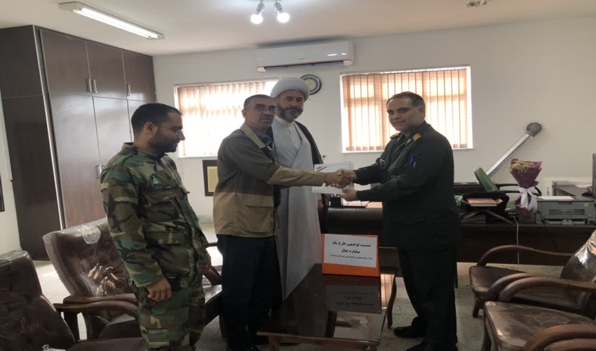 تفاهم نامه منابع طبیعی با ناحیه مقاومت بسیج سپاه مینودشت منعقد شد