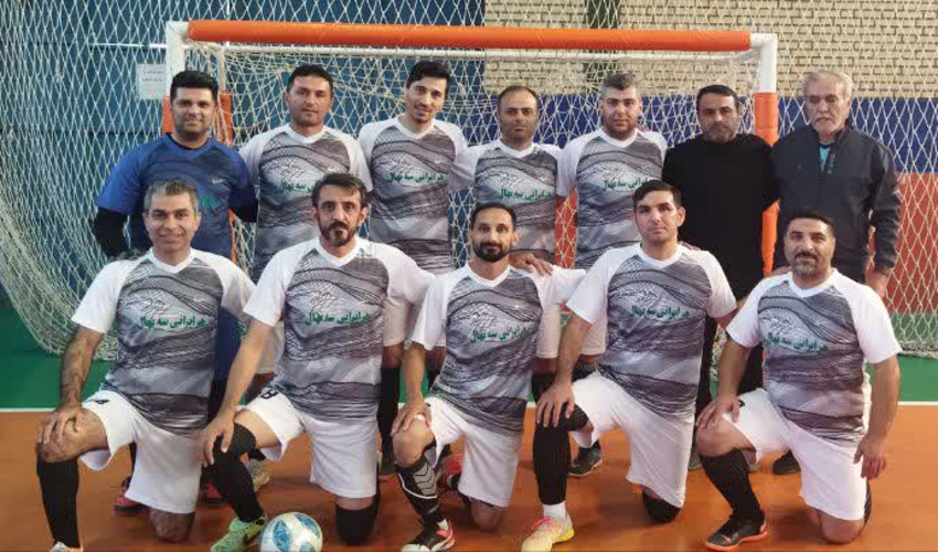 تیم فوتسال منابع طبیعی و آبخیزداری گلستان قهرمان مسابقات منطقه ای فوتسال در کشور شد