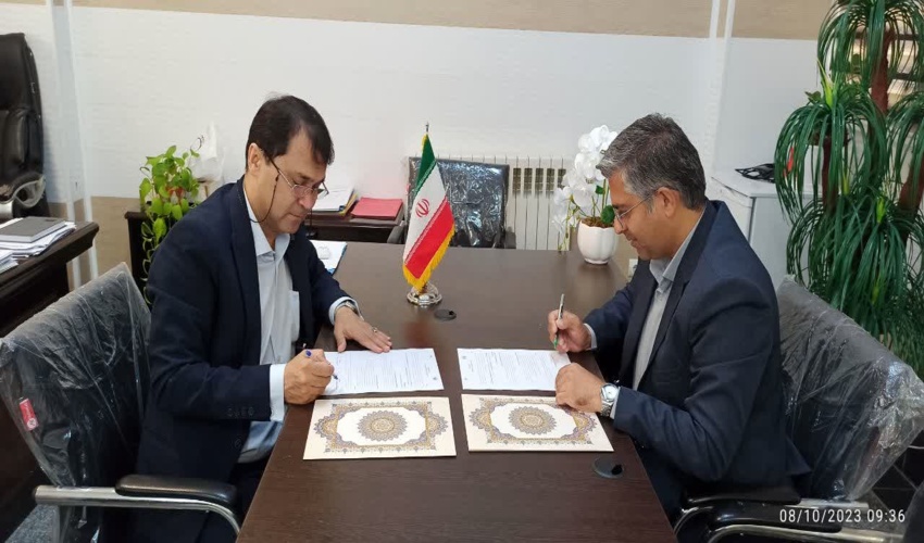 انعقاد تفاهم نامه اداره منابع طبیعی و آبخیزداری آزادشهر و بخشداری مرکزی 