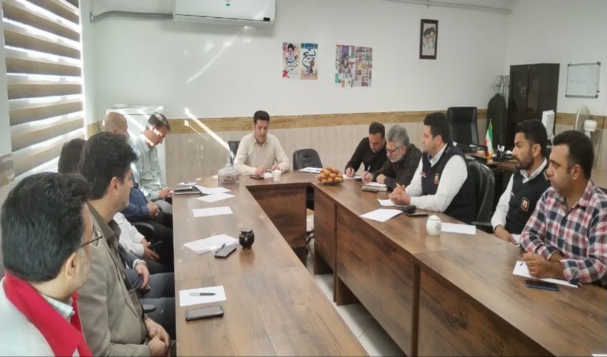 جلسه هماهنگی منابع طبیعی با دستگاه های اجرایی گرگان جهت مانور حریق در عرصه های جنگلی 