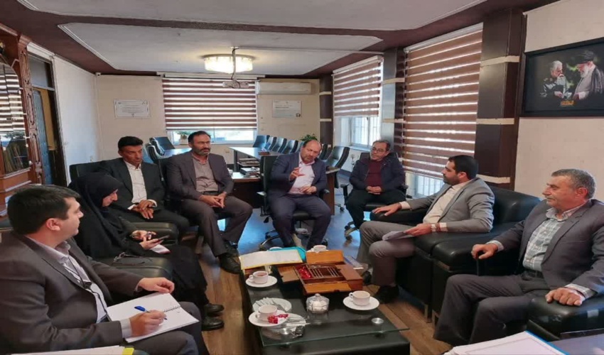 دیدار فرماندار وشهردار آزادشهر با مدیرکل منابع طبیعی و آبخیزداری گلستان