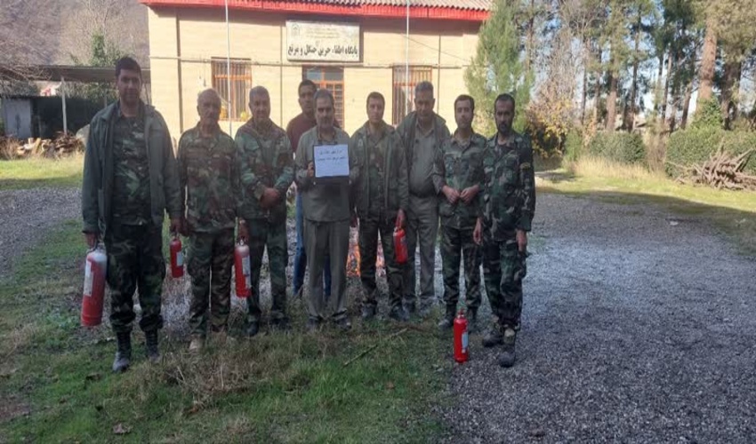 کارگاه یک روزه آموزش اطفاء حریق در رامیان برگزار شد