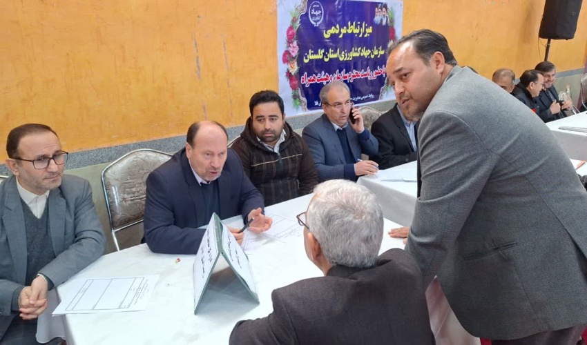 حضور مدیرکل منابع طبیعی و آبخیزداری در میزخدمت انبار الوم همراه با استاندار گلستان