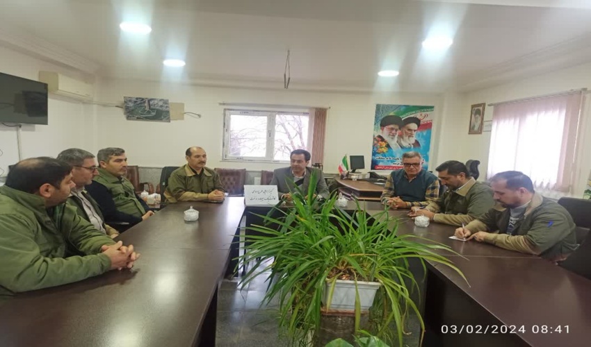 جلسه هماهنگی و هم افزایی رئیس و کارشناسان منابع طبیعی آزادشهر برگزار شد