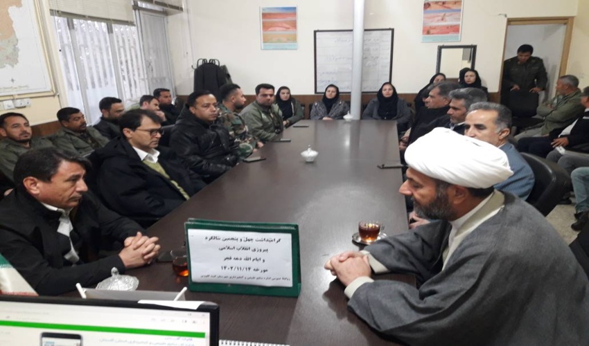 جلسه گرامیداشت ایام الله دهه فجر و برگزاری شور انتخابات در گنبدکاووس برگزار شد