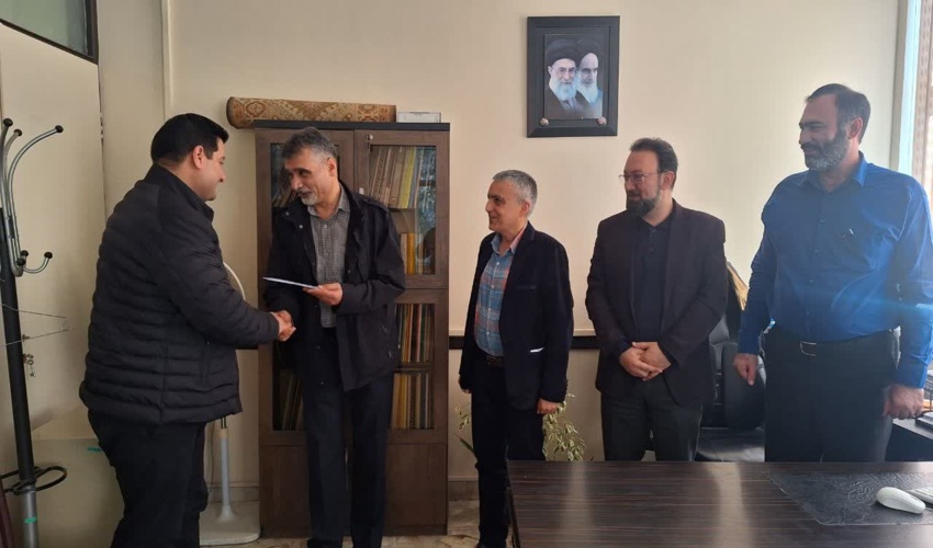 رئیس اداره امور بهره برداری منابع طبیعی و آبخیزداری گلستان معارفه شد